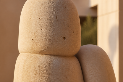 Statura — stone sculpture by 1-OPH