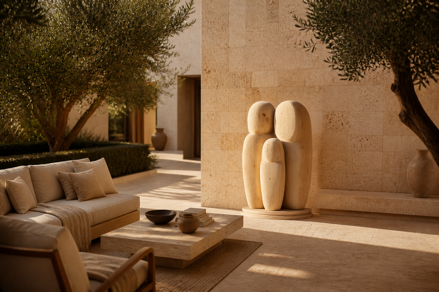 Statura — stone sculpture by 1-OPH