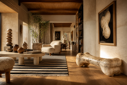 Tregua — marble sculptural bench by 1-OPH