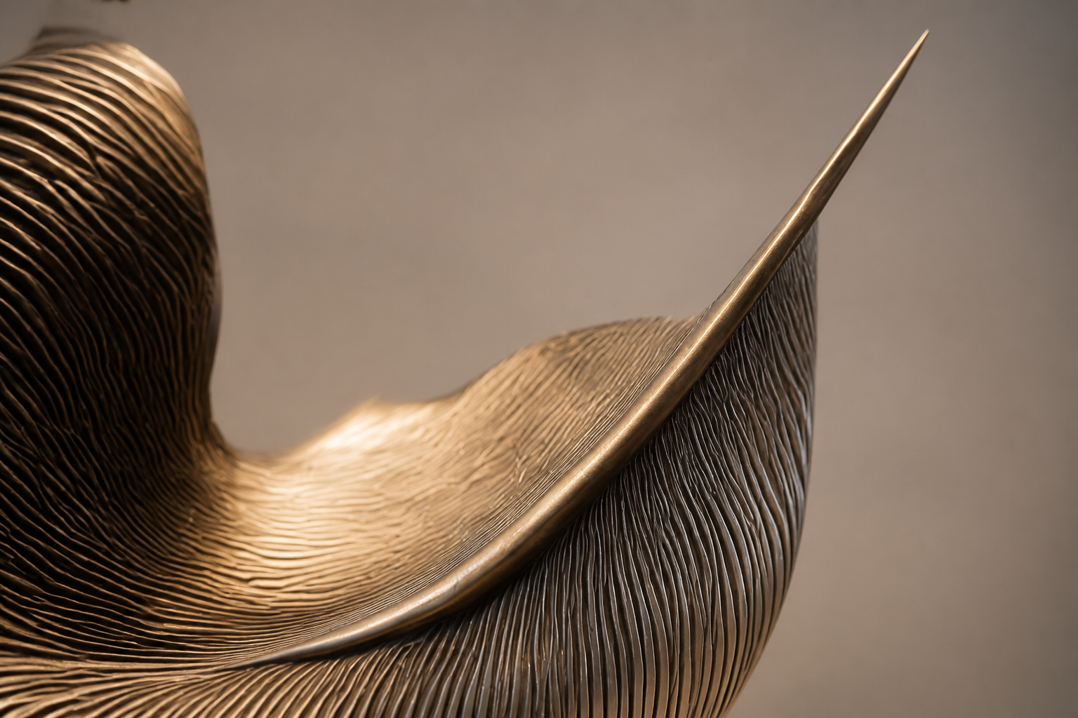 Cerrado — Bronze on Nero Marquina marble sculpture by 1-OPH