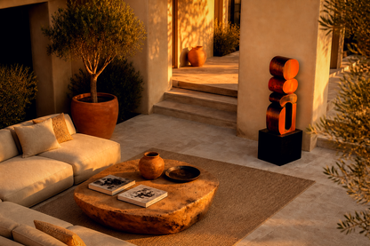 Portanza — stone sculpture by 1-OPH