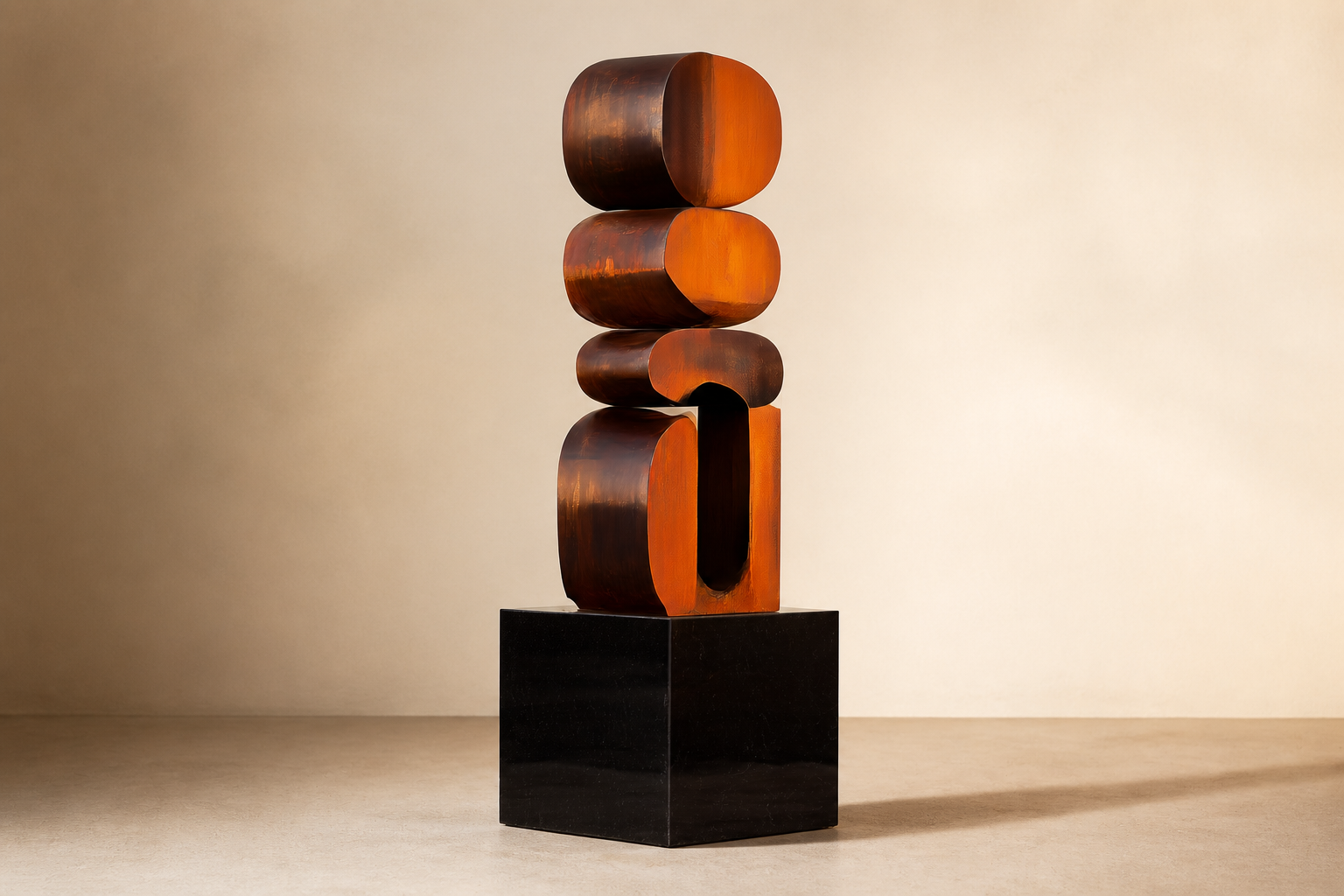 Portanza — stone sculpture by 1-OPH