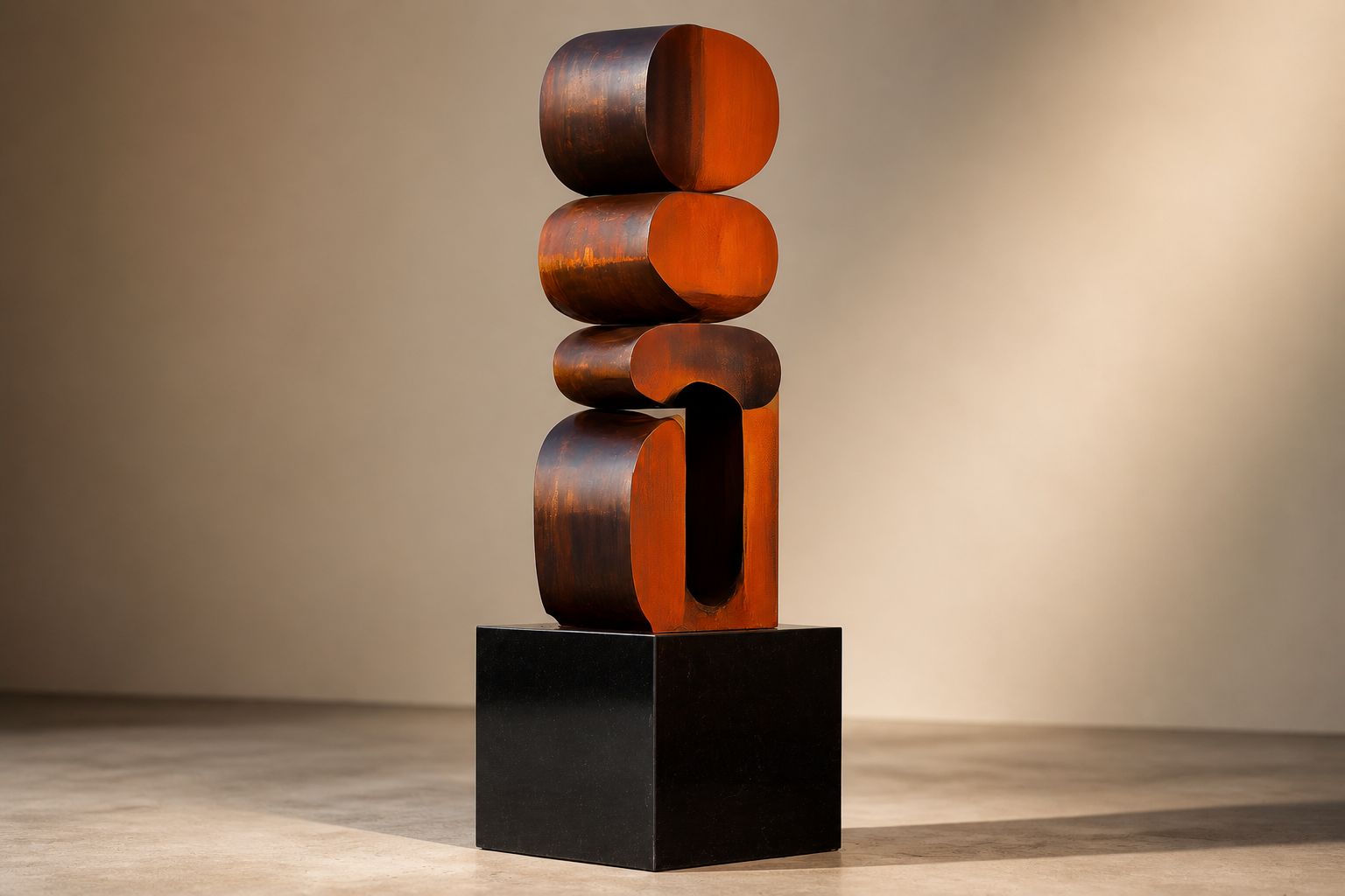 Portanza — stone sculpture by 1-OPH