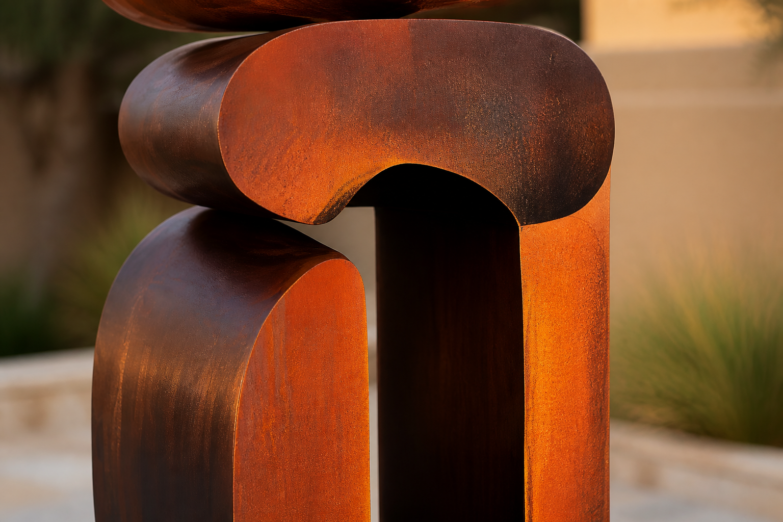 Portanza — stone sculpture by 1-OPH