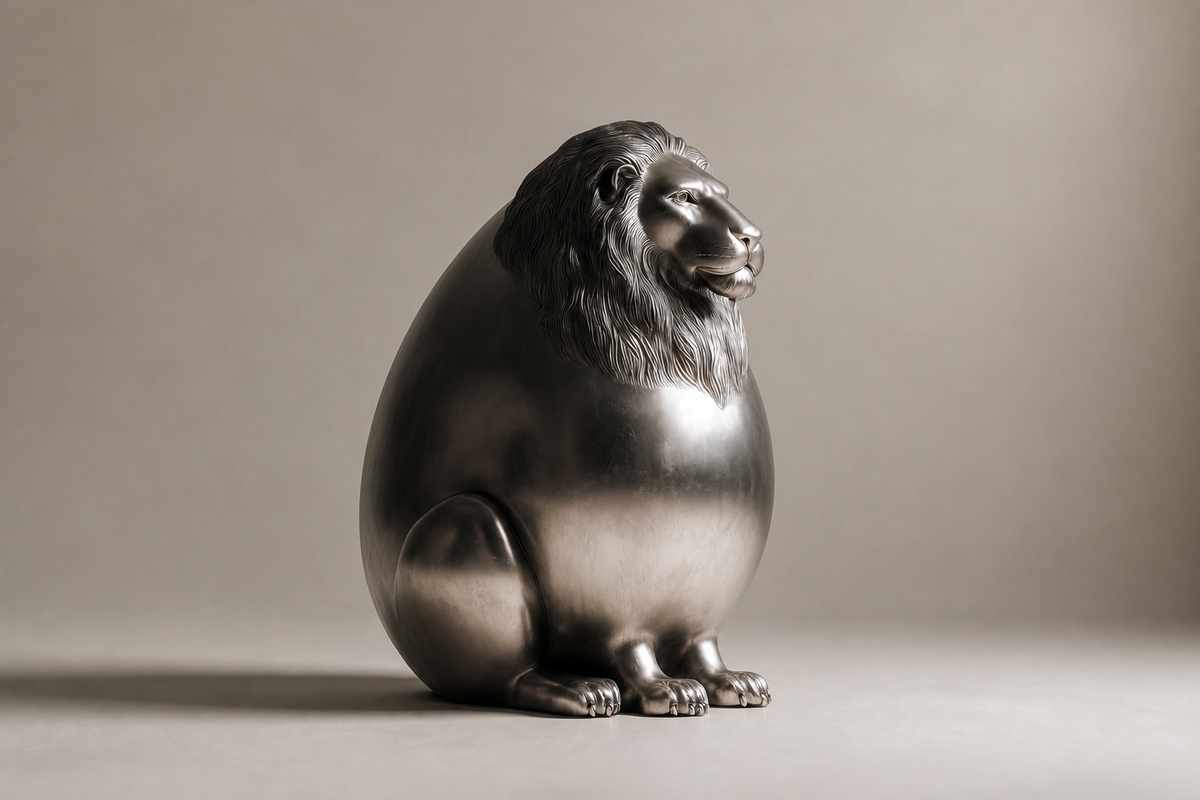 Chapada — Stainless steel sculpture by 1-OPH