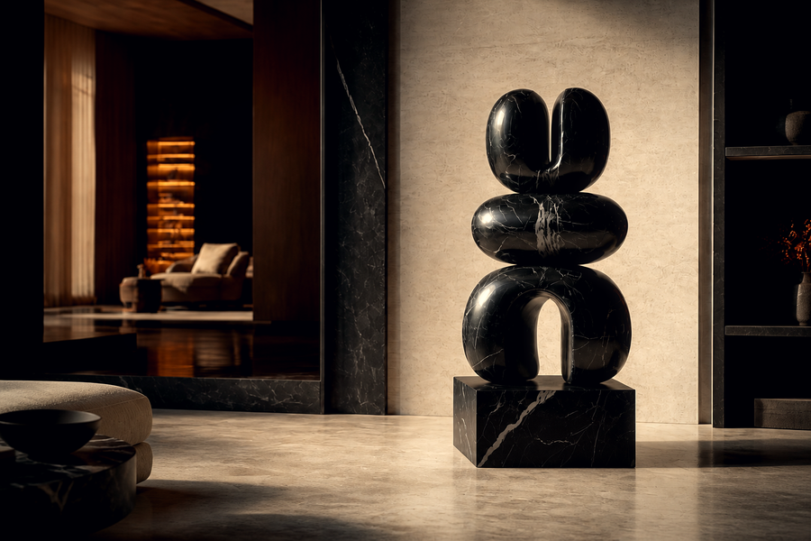 Ergere — stone sculpture by 1-OPH