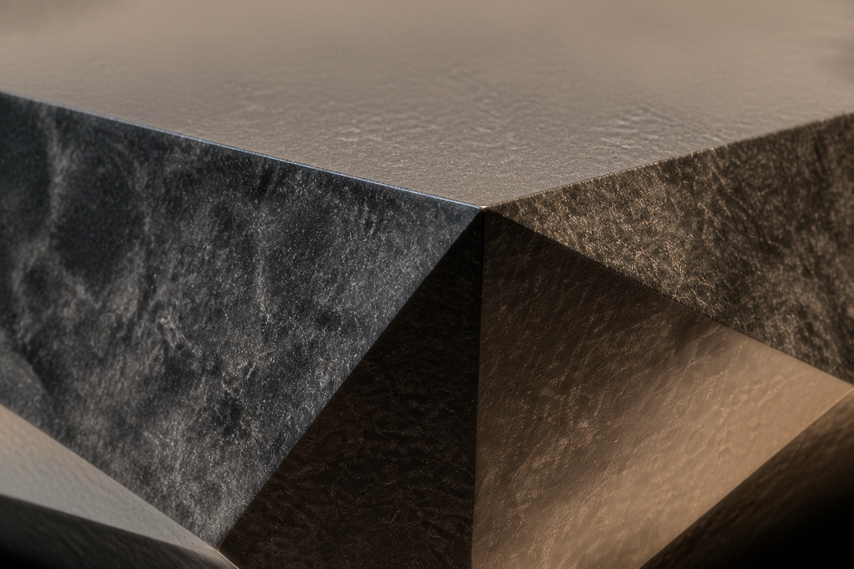 Faceted Granite Base