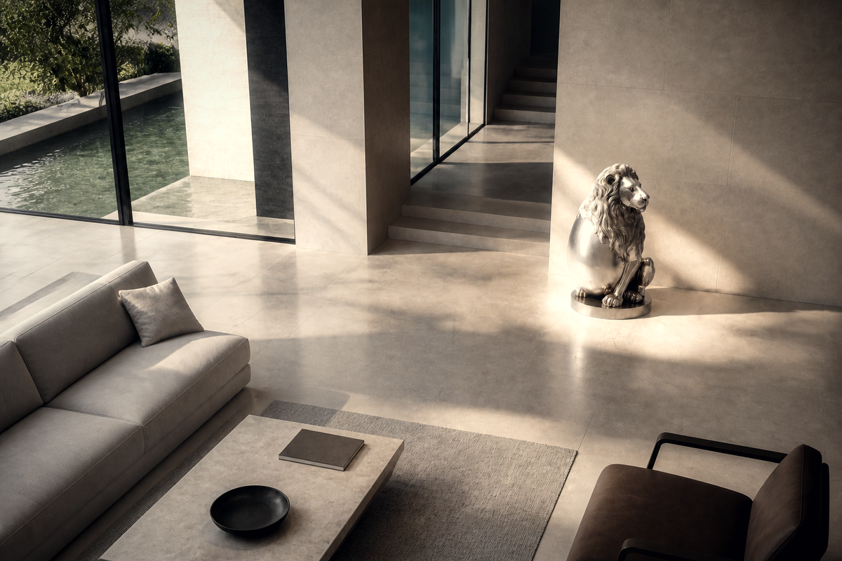 Fauna — Stainless steel sculpture by 1-OPH