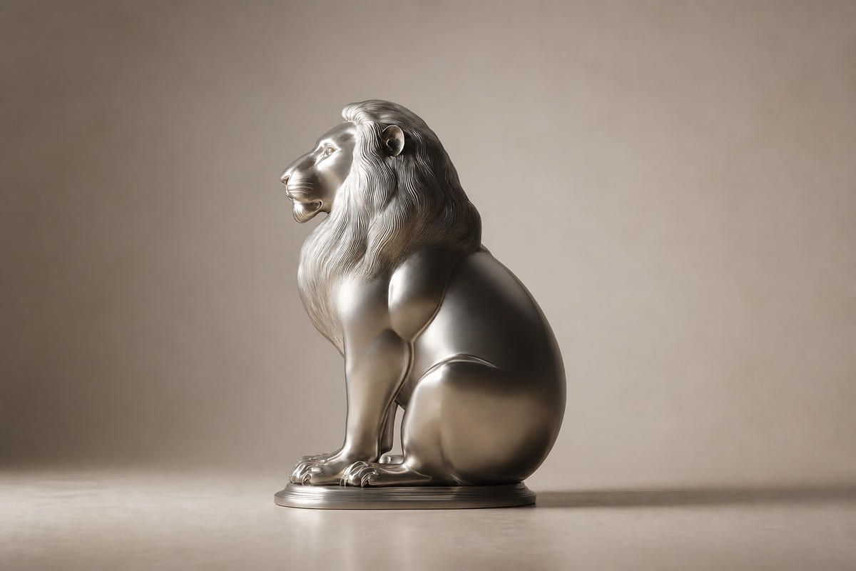 Ferina — Stainless steel sculpture by 1-OPH