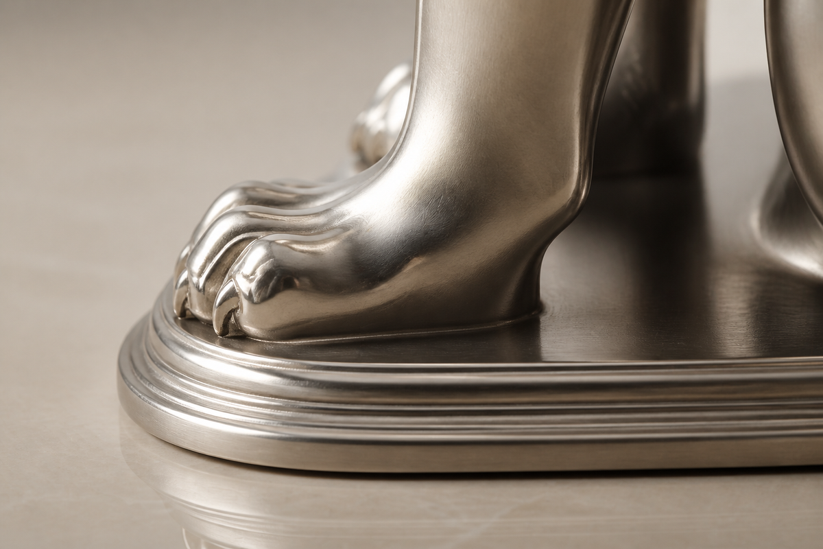 Ferina — Stainless steel sculpture by 1-OPH