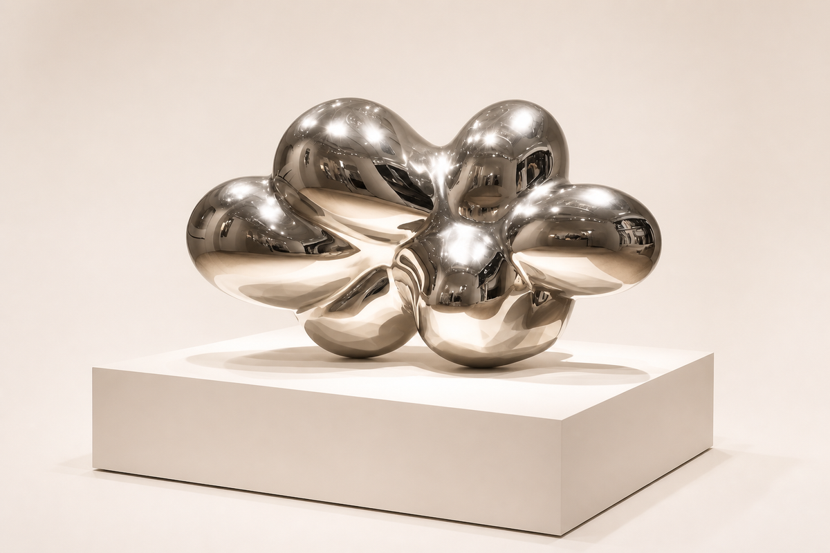 Megrez — Stainless steel sculpture by 1-OPH