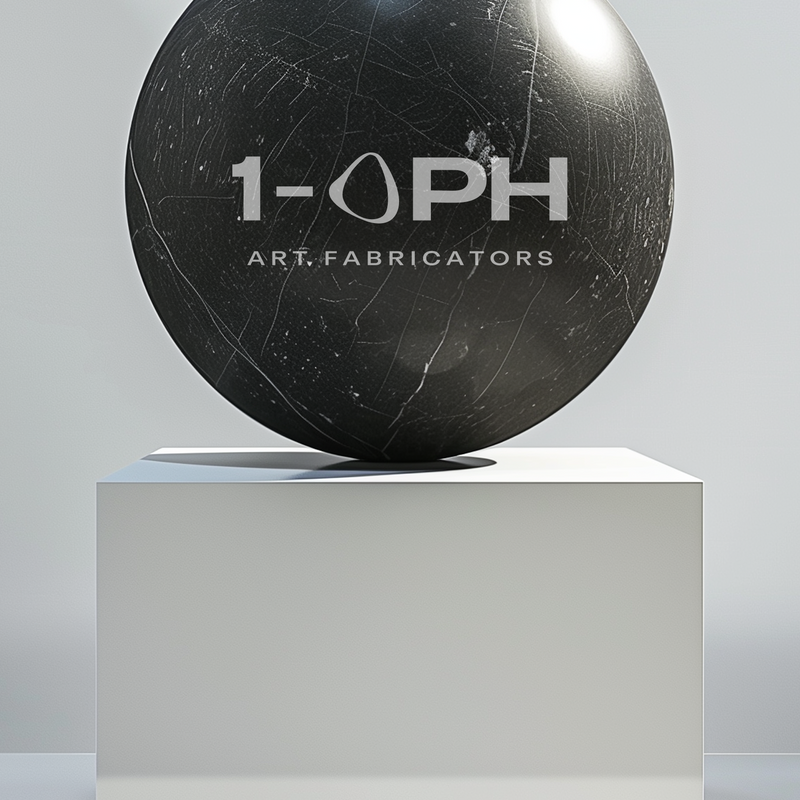 ORBIT I — Sphere on Mirror Plinth