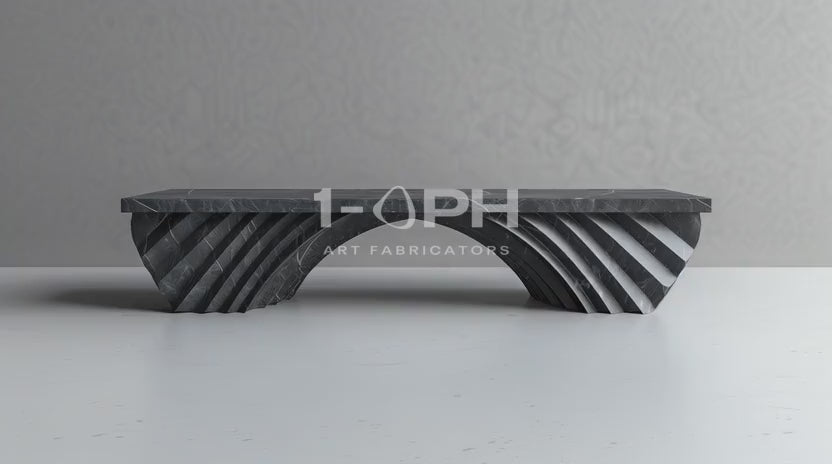 Nocturne Arch Marble Bench