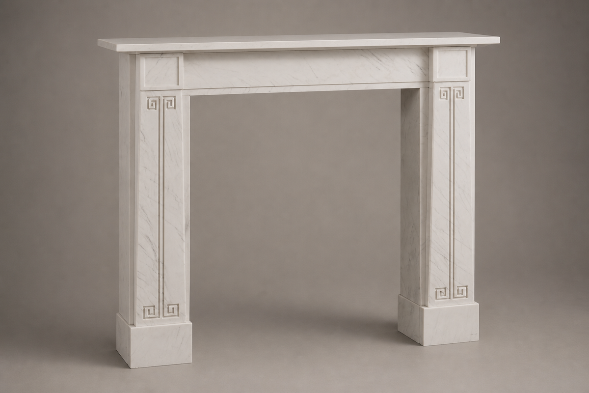 Sabah fireplace, studio view of the whole piece