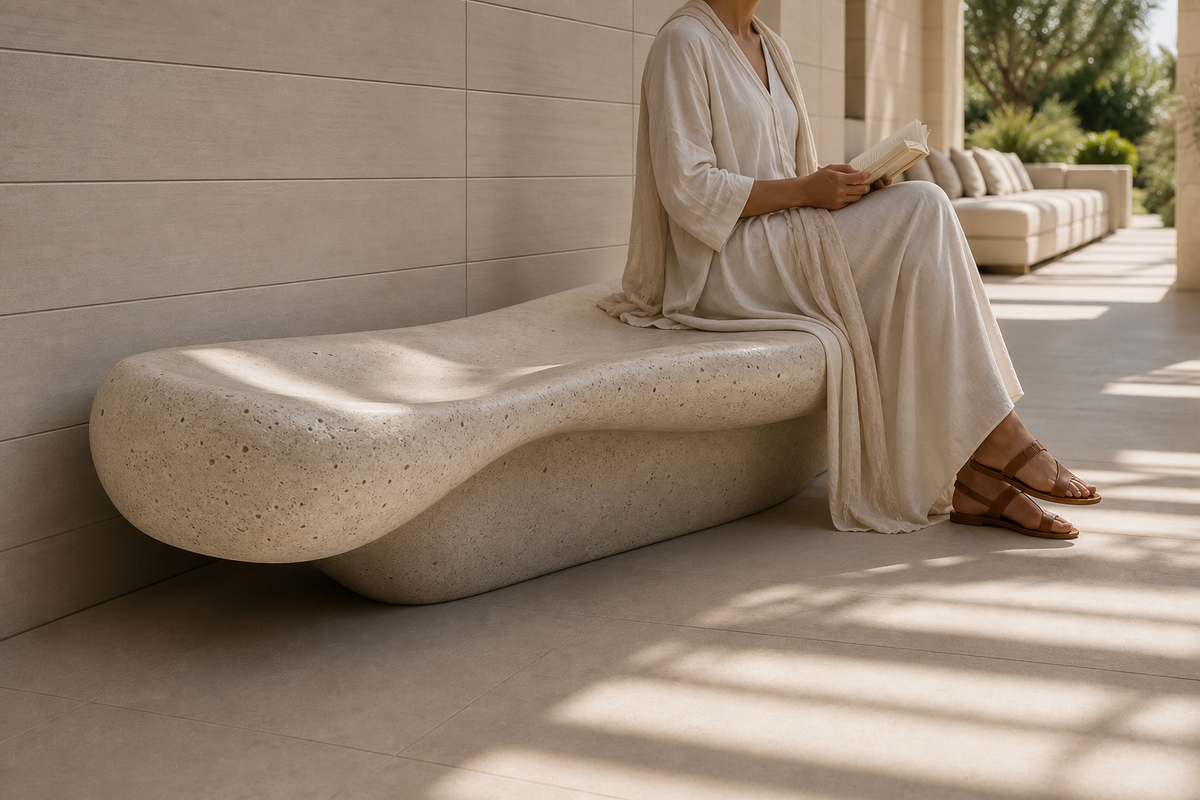 SANDWAVE MONOLITH BENCH XVI