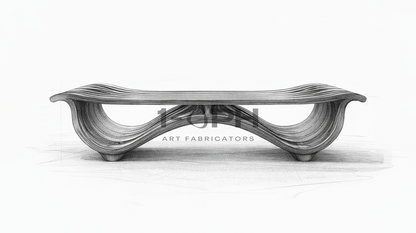 OBSIDIAN STRATA BENCH XXIV