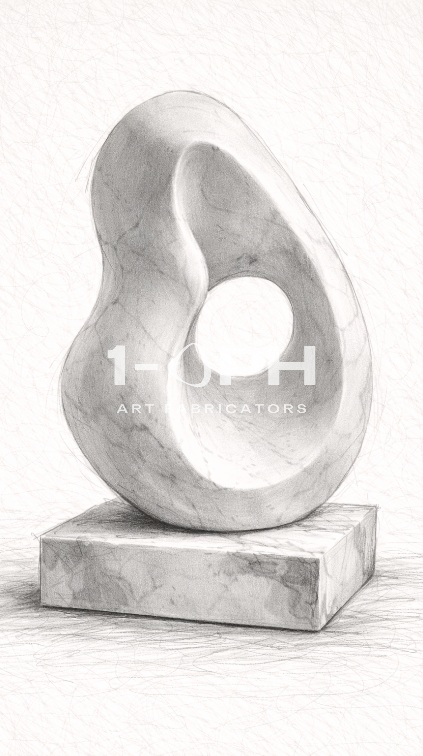 Ivory Continuum — Collectible Marble Sculpture