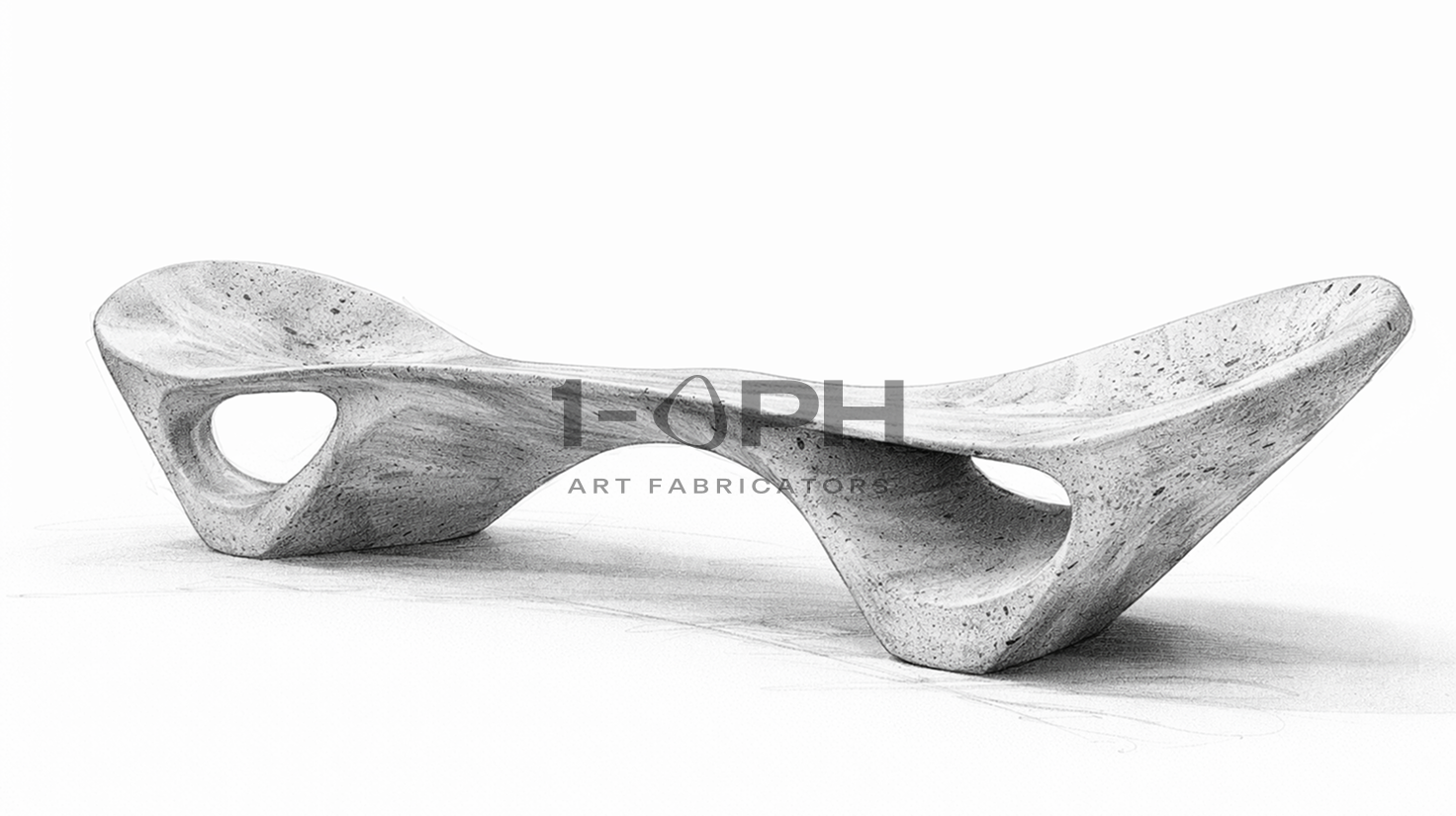 VOIDWAVE SCULPTURE BENCH XVII