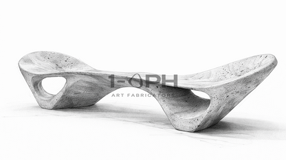 VOIDWAVE SCULPTURE BENCH XVII