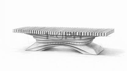 STRATA TIMBER BENCH XVIII