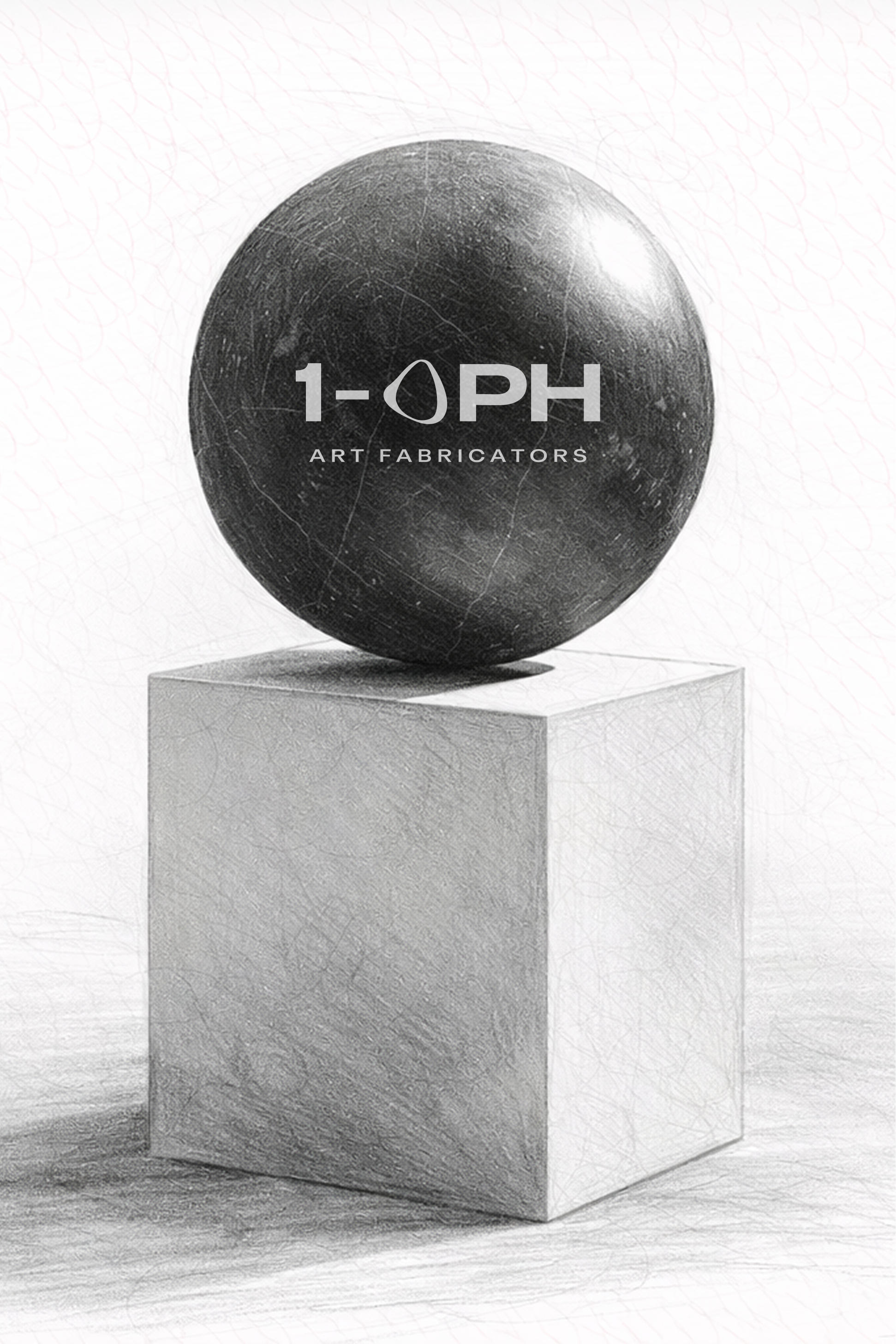 ORBIT I — Sphere on Mirror Plinth