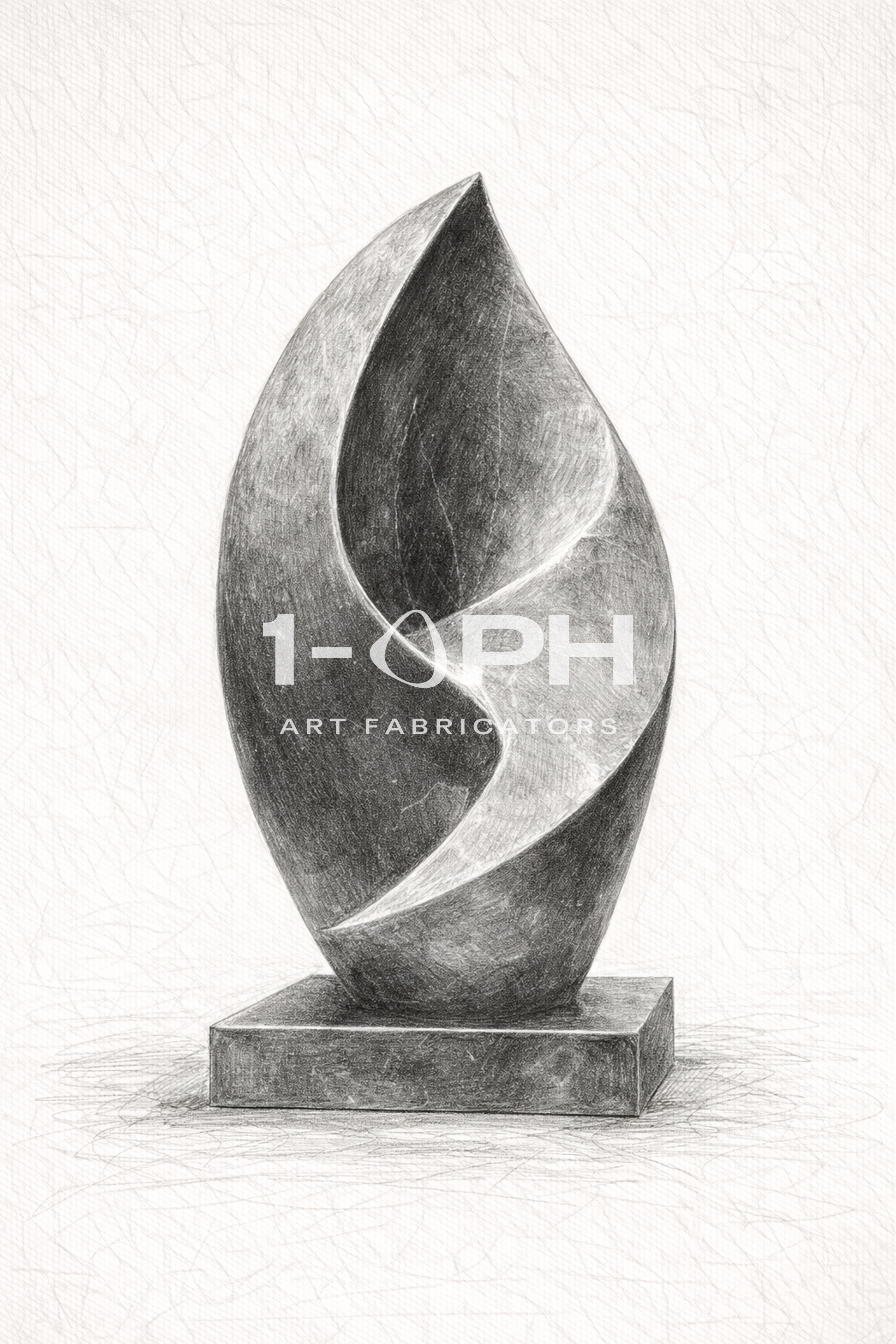 Emerald Veil — Collectible Marble Sculpture