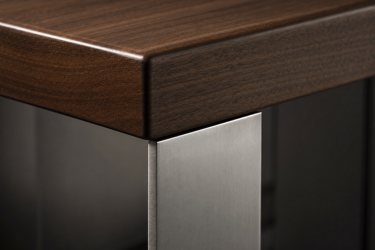 Tomari 240 sculptural bench, close studio detail of the surface and material