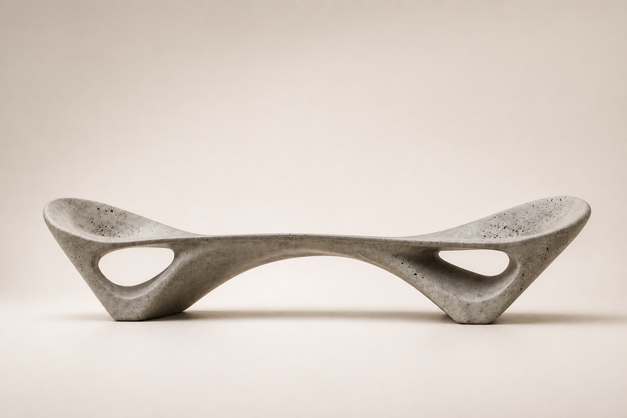 VOIDWAVE SCULPTURE BENCH XVII