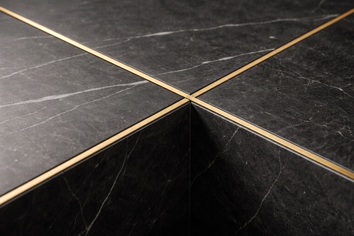 Wire-Line Base Plain black marble plinth base by 1-OPH, surface detail